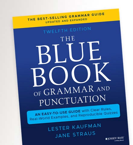 Grammar And Punctuation The Blue Book Of Grammar And Punctuation